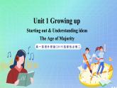 专题1.1 Unit 1 Starting out & Understanding ideas 课件+作业 高一英语外研版(2019)选择性必修二