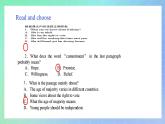 专题1.1 Unit 1 Starting out & Understanding ideas 课件+作业 高一英语外研版(2019)选择性必修二