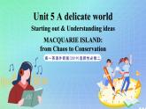 專(zhuān)題5.1 Unit 5 Starting out & Understanding ideas 課件+作業(yè) 高一英語(yǔ)外研版(2019)選擇性必修二