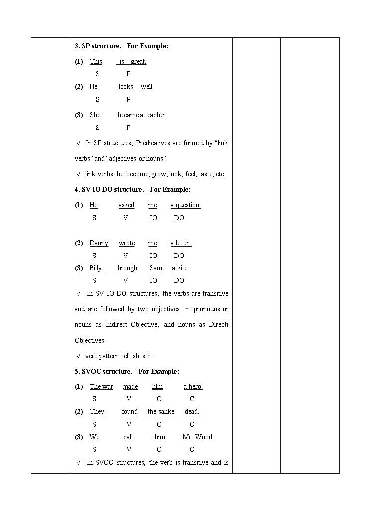人教版英语必修一 《 welcome unit discovering useful structures 》课件+教案03