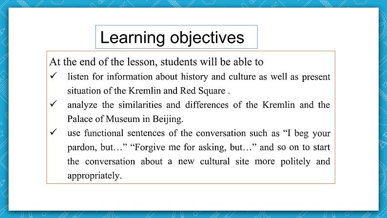 【大单元】Unit 1 Culture Heritage Period 2 Listening and Talking 课件+教案02