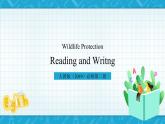 【大单元】2.5 Unit 2 Wildlife Protection workbook-reading and writing 课件