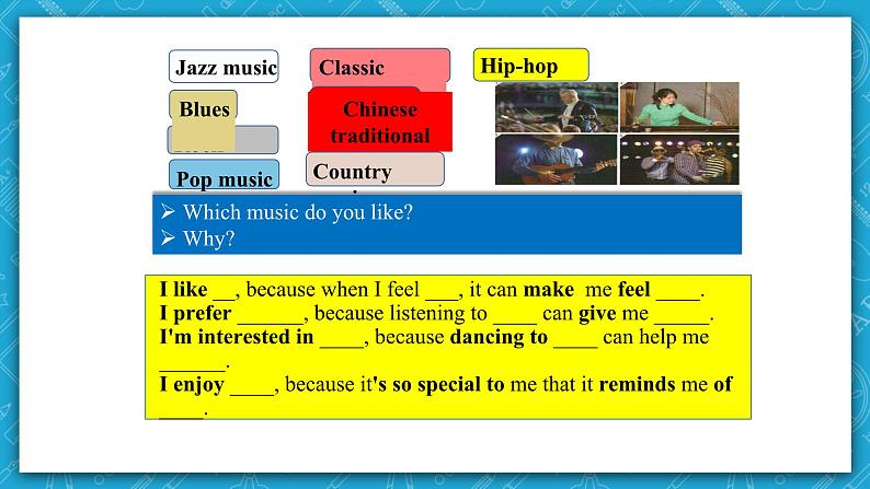 【大单元】Unit 5 Music_Period 1_Listening and Speaking 课件06