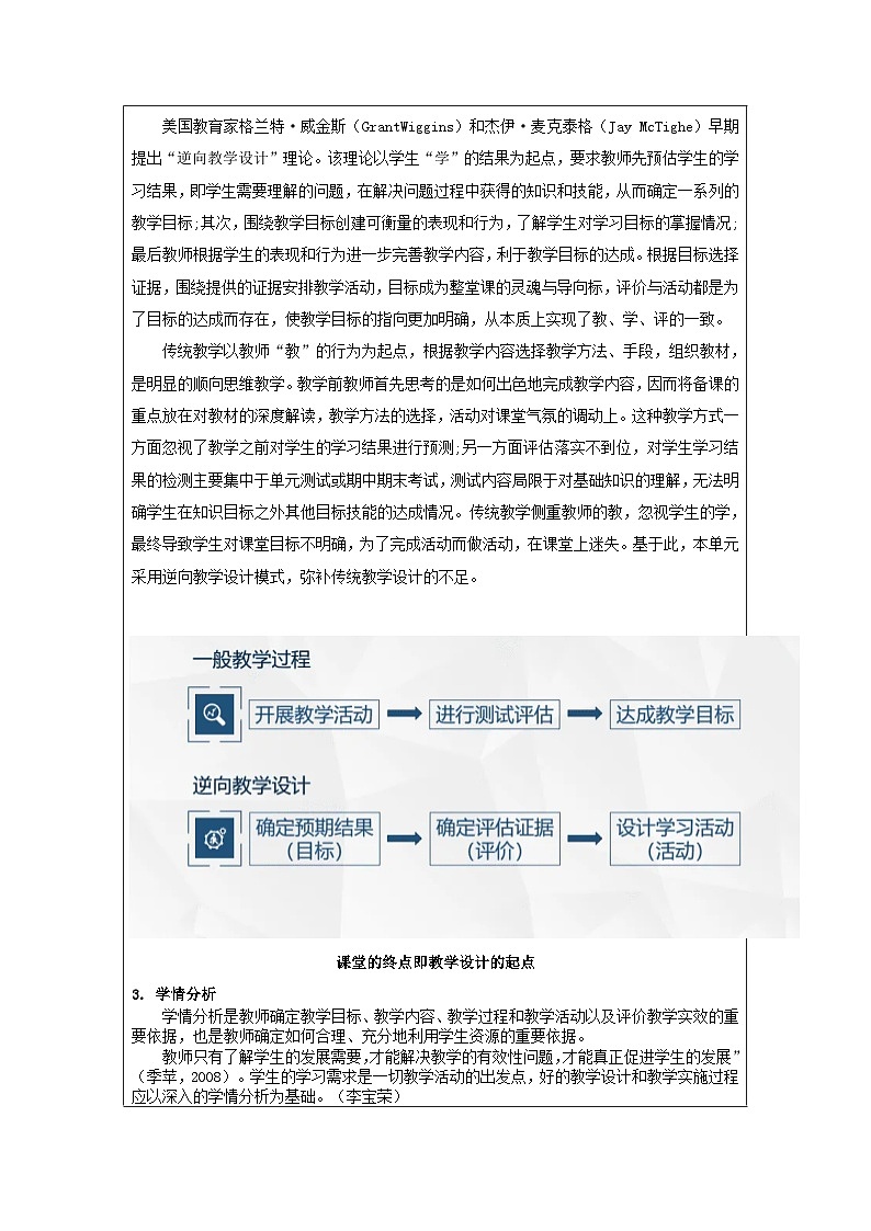 高中英语人教版(2019)必修一大单元Unit3 Sports and fitness单元整体教学设计课件+教案02