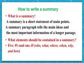 【大單元】Unit 4 Natural Disasters Reading for Writing 課件