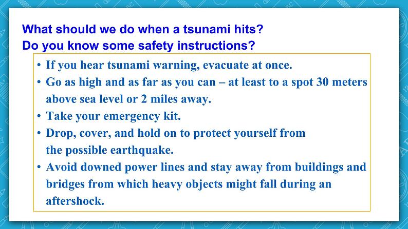 【大单元】Unit 4 Natural Disasters Video Time 课件06