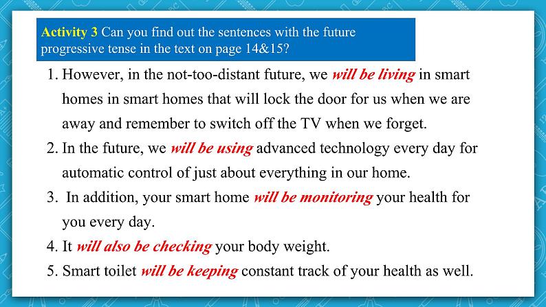 【大单元】Unit 2 Looking into the future Disdover Useful Structures 课件第6页