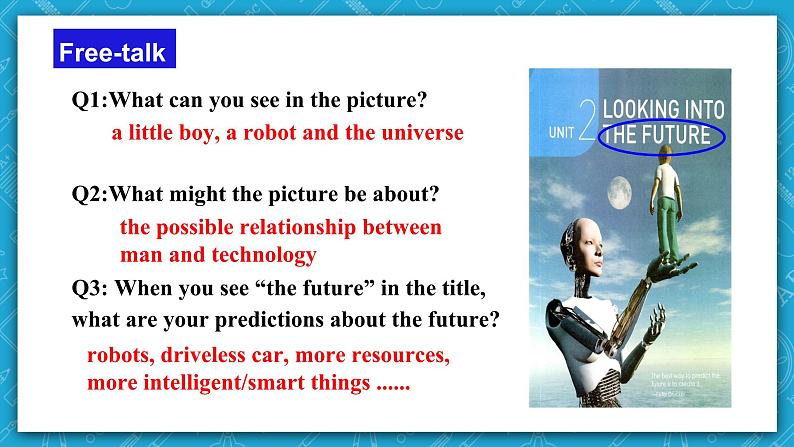 【大单元】Unit 2 Looking into the future Reading and Thinking  课件04