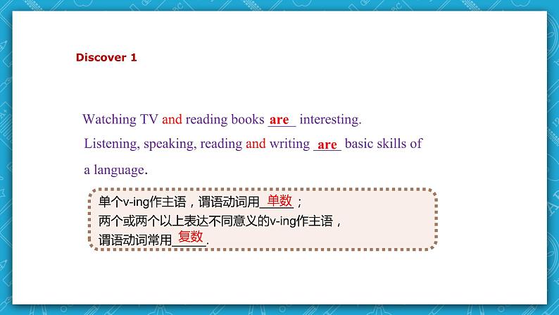 【大单元】Unit 3 Fascinating Parks  Period 4  Learning about language 课件+教案07