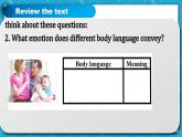 【大單元】Unit4 Body Language課時(shí)5 Listening and Speaking 課件+教案