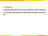 新外研版英語必修第三冊 Unit 4 Amazing Art Starting out + listening 課件