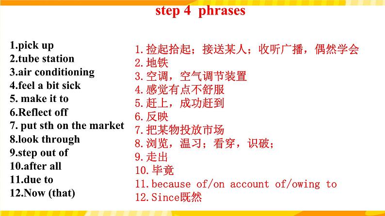 新外研版英语必修第三册 UNIT 6 Disaster and hope reflection&assessment主次课文讲解课 课件08