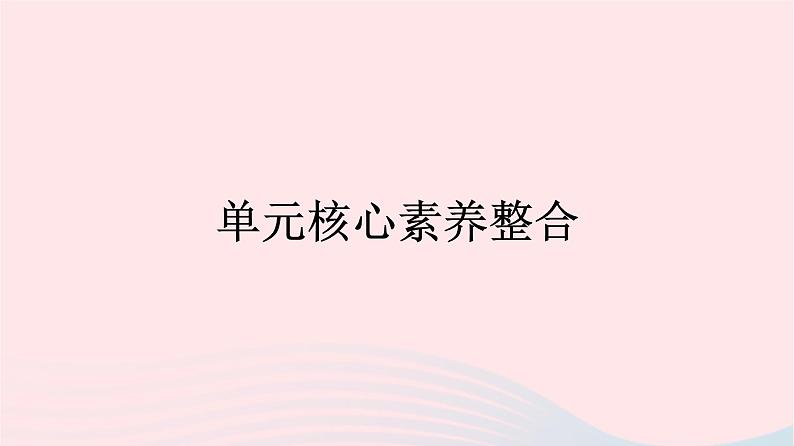 新教材2023年高中英语Unit3FoodandCulture单元核心素养整合课件新人教版选择性必修第二册第1页