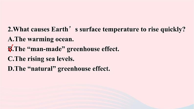 新教材2023年高中英语Unit3EnvironmentalProtectionSectionⅠReadingandThinking课件新人教版选择性必修第三册08