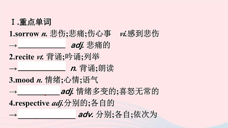 新教材2023年高中英语Unit5Poems单元核心素养整合课件新人教版选择性必修第三册第2页