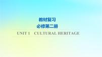 2024版高考英语一轮总复习教材复习Unit1CulturalHeritage课件新人教版必修第二册