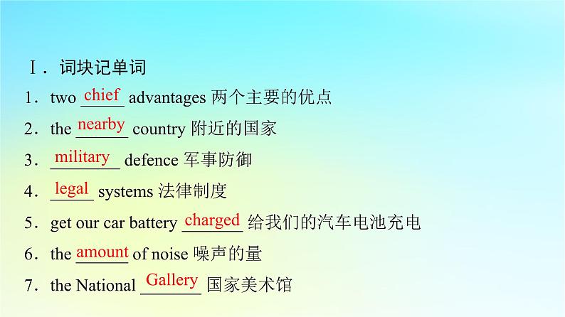 2024版高考英语一轮总复习教材复习Unit4HistoryandTraditions课件新人教版必修第二册03