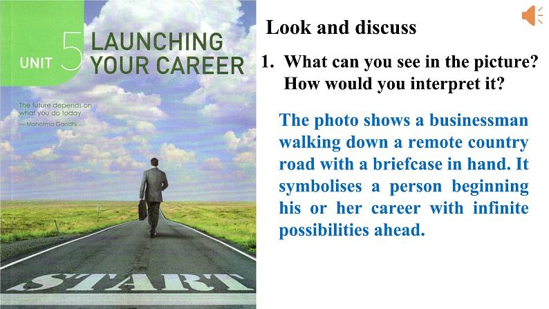 2019新人教高中英语选择性必修四Unit5 Launching Your Career--Reading and Thinking公开课课件03