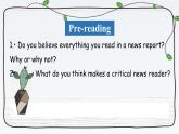 新牛津譯林版高中英語選擇性必修二Unit1The mass media-Reading課件