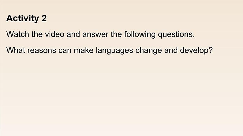 新外研社（19）高中英语必修一Unit2Exploring English--Starting out&Understanding ideas课件第5页