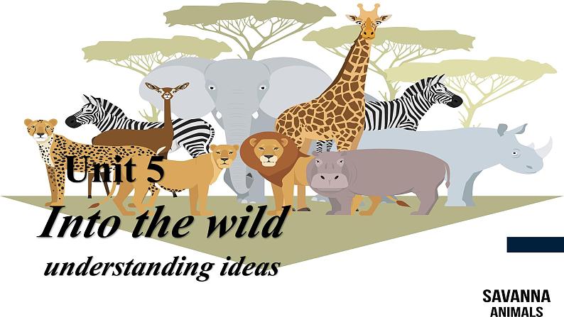 新外研社（19）高中英语必修一Unit5Into the wild-Starting out&Understanding ideas课件第1页