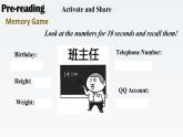 新北師大版高中英語必修三Unit9Learning-Lesson3 The secrets of Your memory課件