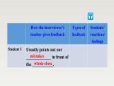 新北师大版高中英语选择性必修一Unit1Relationships-Lesson2-How do we like teachers' feedback课件PPT
