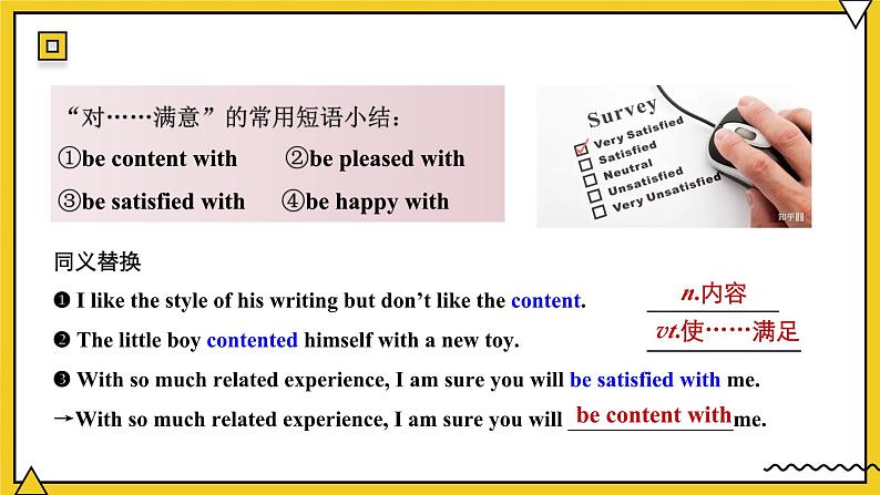 新人教版高中英语必修一Unit1 Teenage Life—Words and expressions 课件07