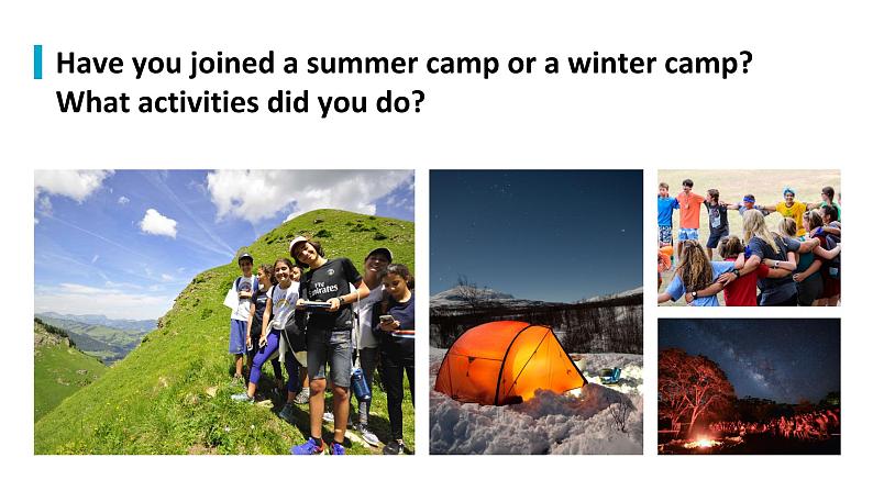 新人教版高中英语必修一Unit1Teenage Life—Listening and Talking 课件04