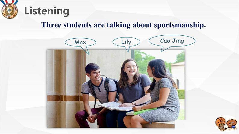 新人教版高中英语必修一Unit3 Sports and Fitness—Listening and Talking 课件04