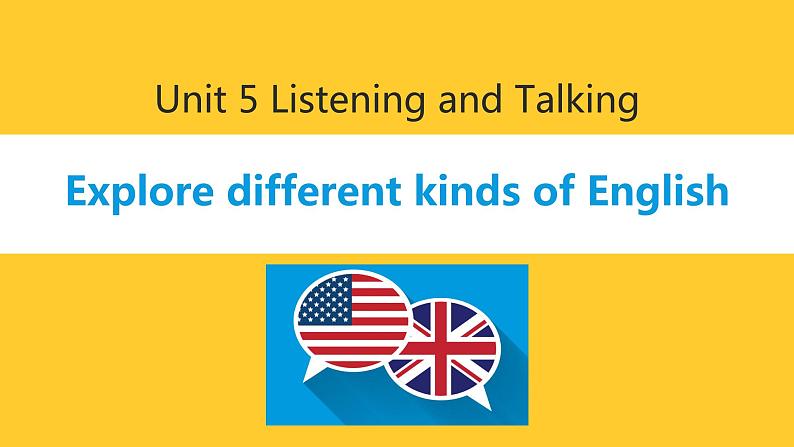 新人教版高中英语必修一Unit5 Languages around the world——Listening and Talking 课件01