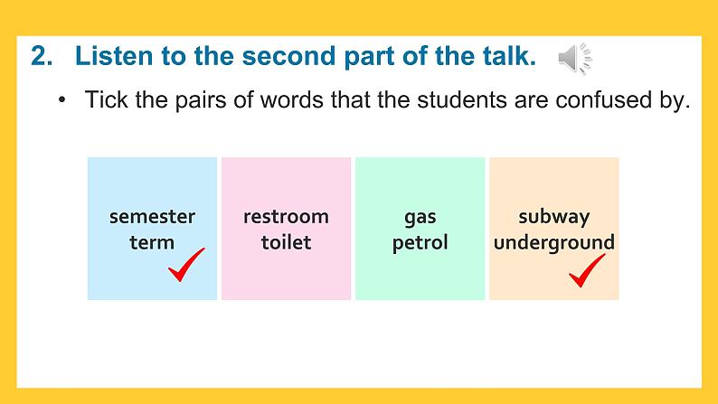 新人教版高中英语必修一Unit5 Languages around the world——Listening and Talking 课件04