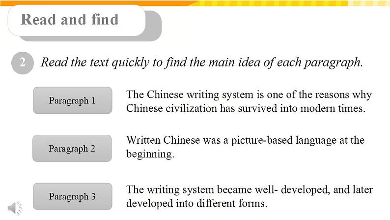 2022人教版必修一英语U5 Reading and Thinking 课件第5页