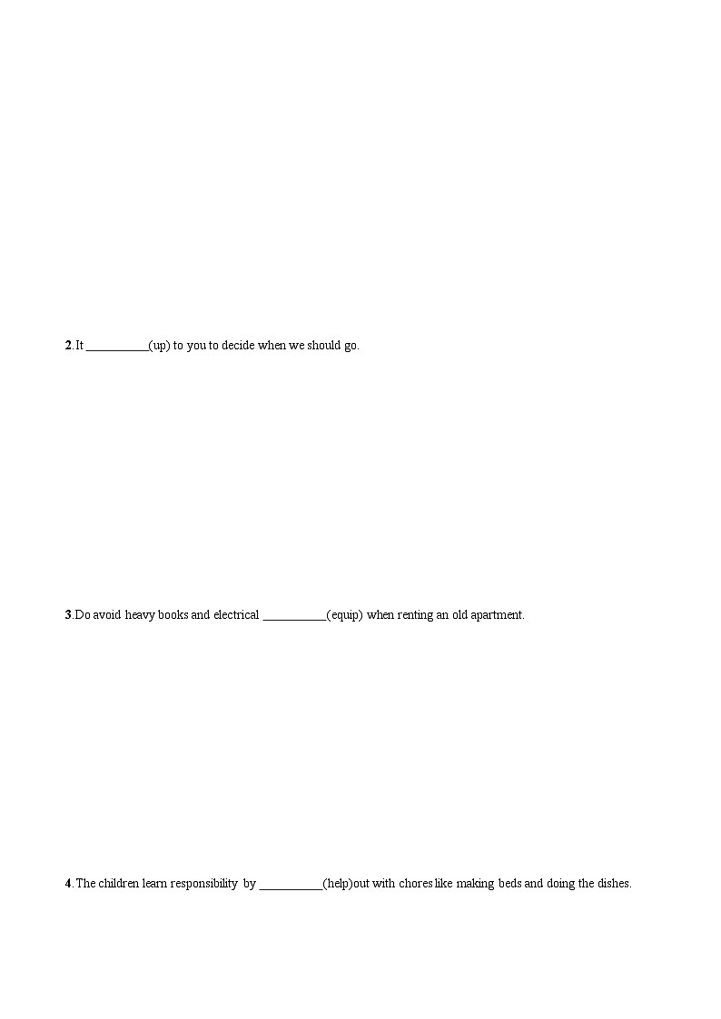 专题2.3 Unit 2 Developing ideas, Presenting ideas & reflection 作业 高一英语外研版(2019)选择性必修二03