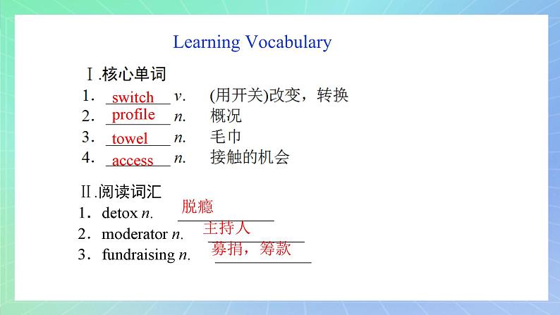 专题2.1 Unit 2 Starting out & Understanding ideas 课件 高一英语外研版(2019)选择性必修二08