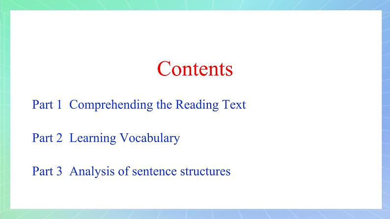 专题6.1 Unit 6 Starting out & Understanding ideas 课件+作业 高一英语外研版(2019)选择性必修二02