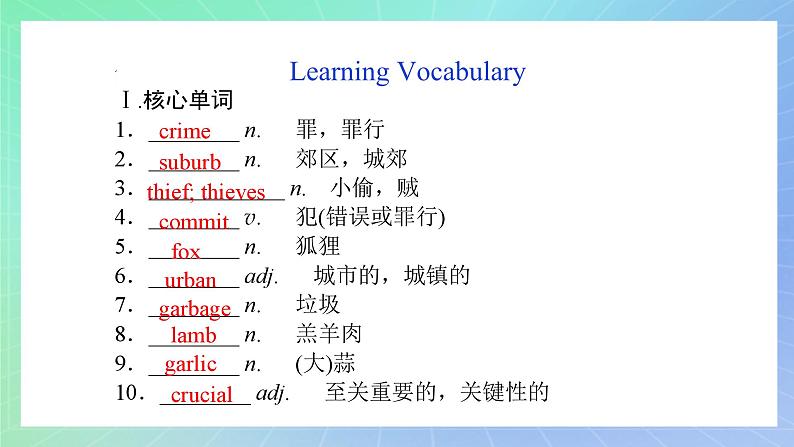 专题6.1 Unit 6 Starting out & Understanding ideas 课件+作业 高一英语外研版(2019)选择性必修二07