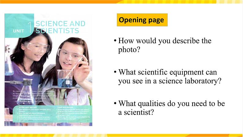 大单元课件人教版高中英语选择性必修二Unit 1《Science and scientists Reading and Thinking》03