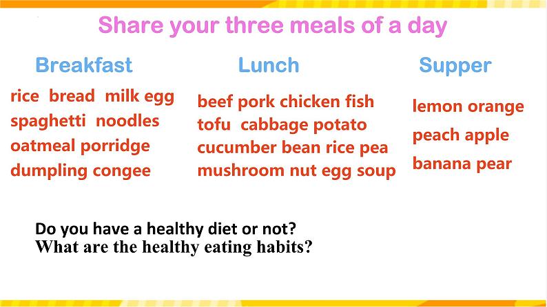 大单元课件人教版高中英语选择性必修二Unit3《 Food and Culture 3.5-6 Using language2》04