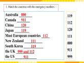 大单元课件人教版高中英语选择性必修二Unit 5《 First Aid  Learn to call emergency services》
