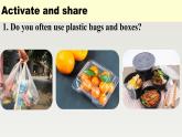 新北師大版高中英語選擇性必修一Unit3Conservation-lesson2War on the plastic packets課件PPT