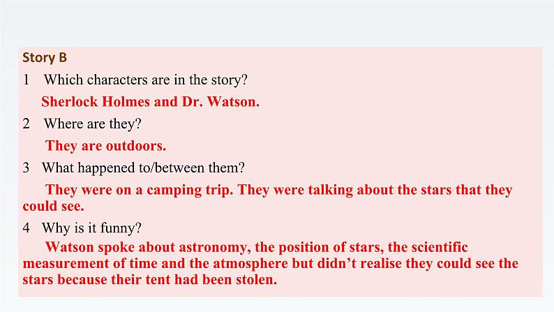 新北师大版高中英语选择性必修二Unit4Humour-Lesson1What's so funny课件06