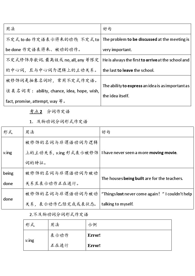 高中英语人教版（2019）必修第二册 Unit 5 Music大单元“四步复习法”学案（含答案）03