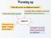 新北師大版高中英語選擇性必修二Unit5Education-Lesson1Enlightening A Mind課件