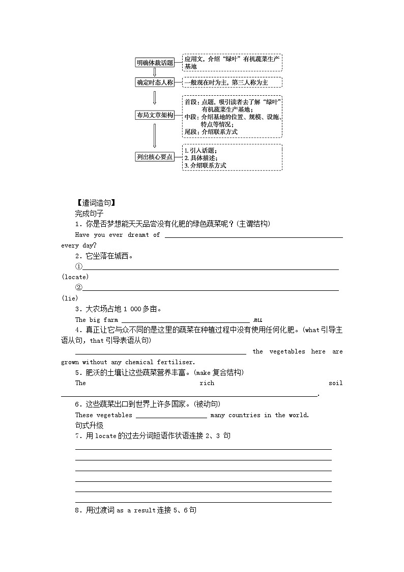 新教材2023版高中英语Unit5WorkingtheLandSectionⅣWriting__关于农业的海报学案新人教版选择性必修第一册02