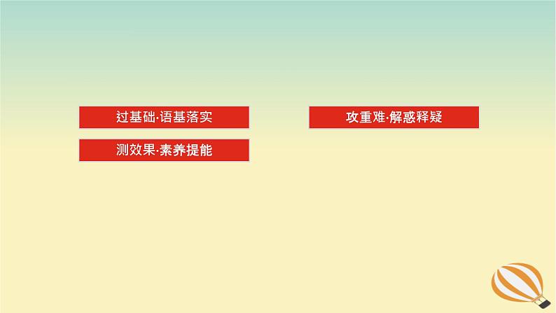 2024版新教材高考英语全程一轮总复习Unit2IconicAttractions课件新人教版选择性必修第四册02