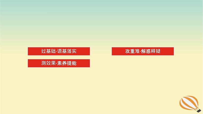 2024版新教材高考英语全程一轮总复习Unit2LookingintotheFuture课件新人教版选择性必修第一册02