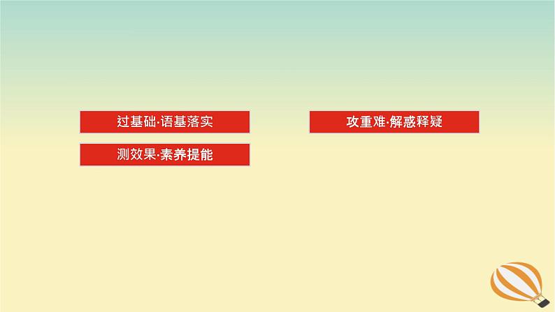 2024版新教材高考英语全程一轮总复习Unit3DiverseCultures课件新人教版必修第三册02