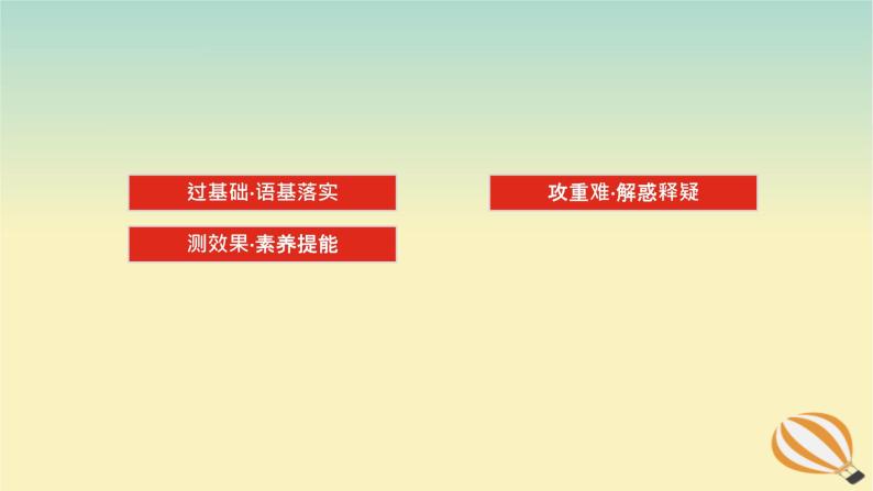 2024版新教材高考英语全程一轮总复习Unit4AdversityandCourage课件新人教版选择性必修第三册02