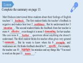 高中英语北师大版选修一（2019）  Unit 1 Lesson 2 How Do We Like Teachers Feedback（课件）